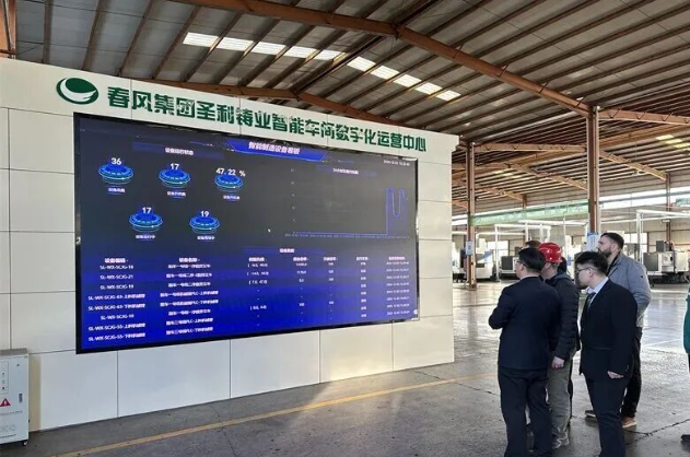 俄罗斯贸易公司来春风实业集团圣春散热器有限公司进行业务考察和洽谈